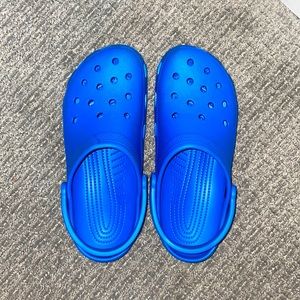 Blue crocs brand new